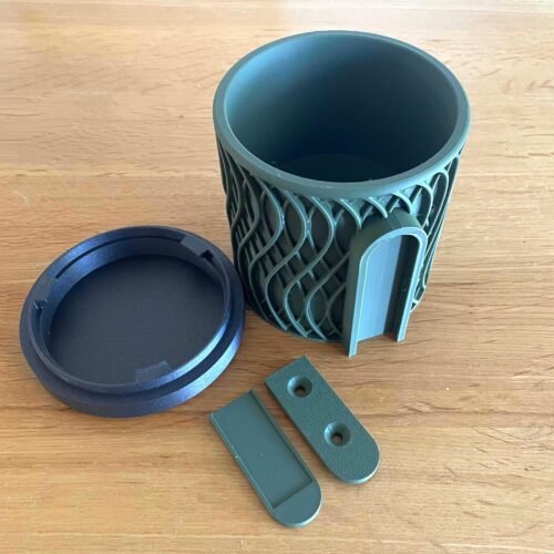il_fullxfull.6979488133_kn38.jpg Wave Pattern Wall Mounted Planter with Hidden Drip Tray and Concealed Wall Mount – Sleek, Customizable Minimalist Design Home Decor