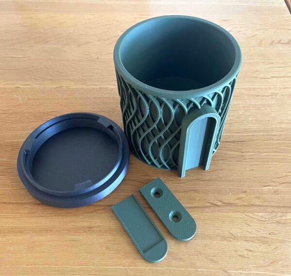 il_fullxfull.6979488133_kn38.jpg Wave Pattern Wall Mounted Planter with Hidden Drip Tray and Concealed Wall Mount – Sleek, Customizable Minimalist Design Home Decor