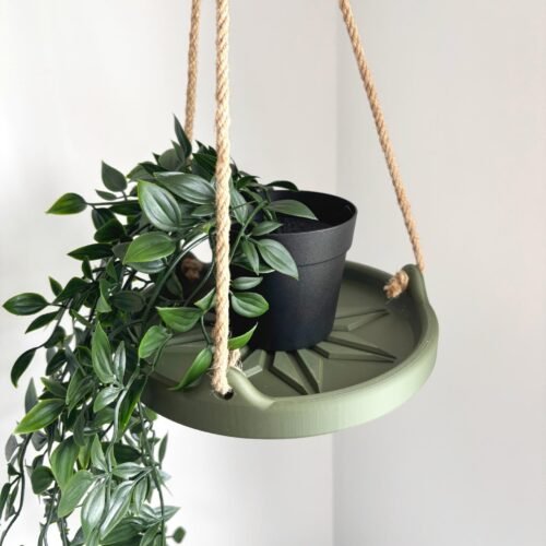 Plant Tray – Hanging Drip Tray for Indoor Plant Pots