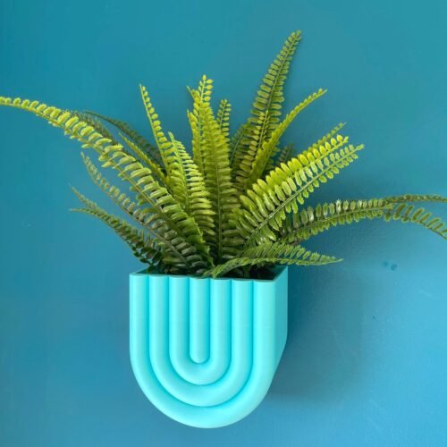 il_fullxfull.7059051035_nfsz.jpg Wall Mounted U-Shape Plant Pot in Custom Colours | Stylish design | Hidden Drip Tray & Removable planting basket
