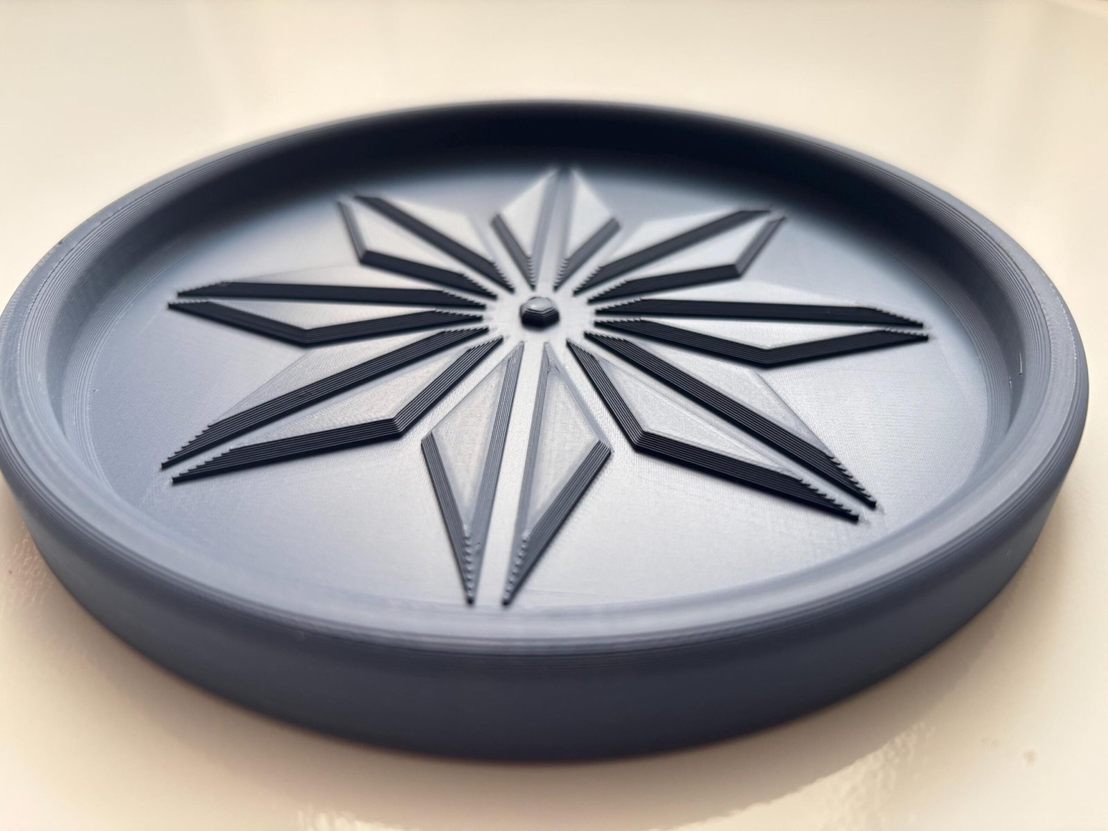 Minimalist Trinket Tray Star Design β Perfect for Rings, Keys & Small Treasures