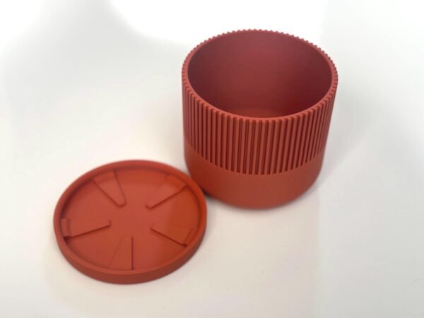 image_03 Mid-Century Modern Planter Pot | Custom colours | Stylish design | Drip Tray and Drainage Holes
