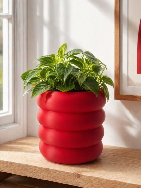image_04 Funky Bubble Planter – 3D Printed Plant Pot for Indoor Decor | Custom colours | Stylish design | Hidden drip tray