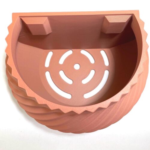 image_07 Wall Mounted Spiral Plant Pot - Custom Colours