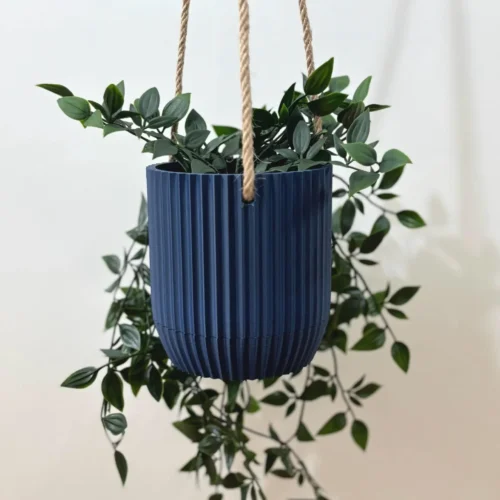 il_fullxfull.7198034767_lr6x Modern Minimalist Hanging Planter with Hidden Removable Drip Tray for Drainage