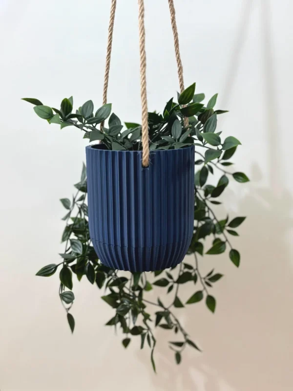 il_fullxfull.7198034767_lr6x Modern Minimalist Hanging Planter with Hidden Removable Drip Tray for Drainage